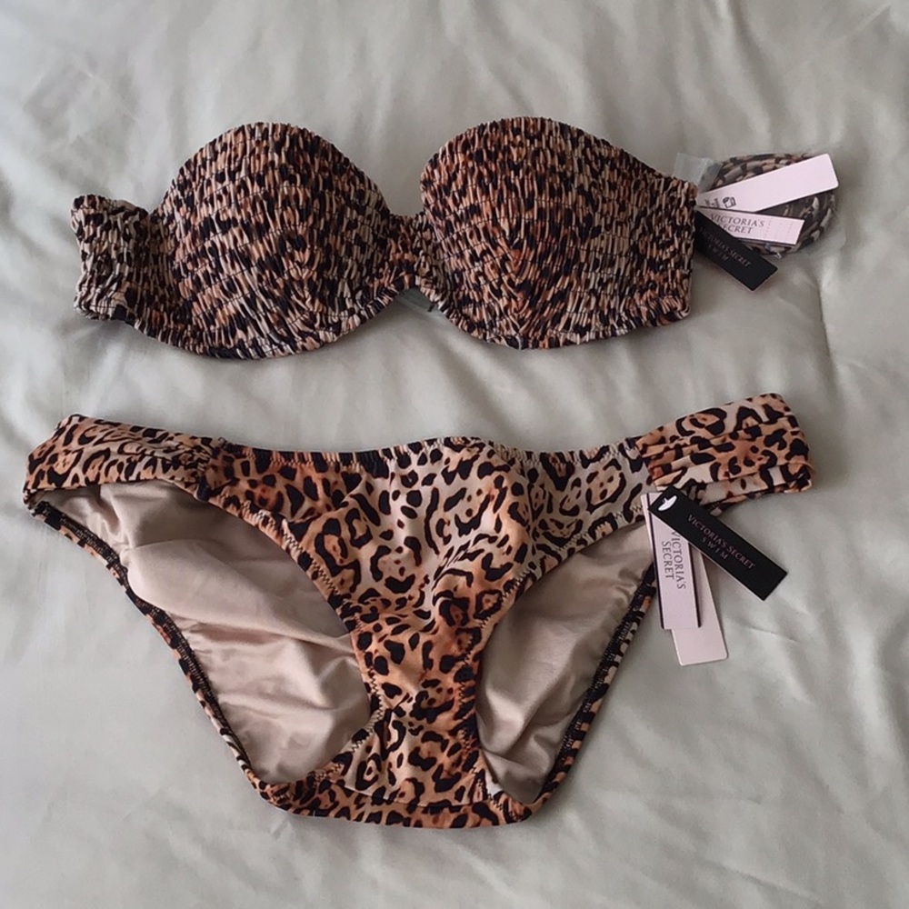 Victoria's Secret Leopard Print Bikini Set